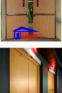 Cửa gỗ chống cháy đẹp