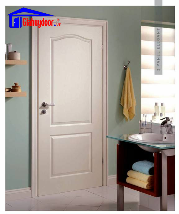 Cửa gỗ công nghiệp HDF GHD 2A-C4 giahuydoor 0886.500.500