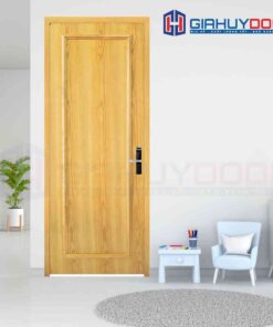 Cửa gỗ khách sạn HDF Veneer 1B soi