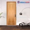 Cửa gỗ khách sạn HDF Veneer 1B soi