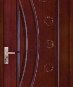 Cửa gỗ cao cấp Sài Gòn HDF Veneer 1K-Cam xe