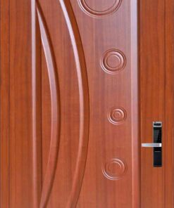 Cửa gỗ nhà tắm HDF Veneer 1K sapele