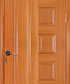 Cửa gỗ phòng ngủ HDF Veneer 6B-sapele (4)