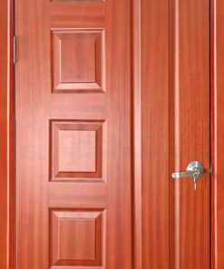 Cửa gỗ nhà tắm HDF Veneer 6B sapele