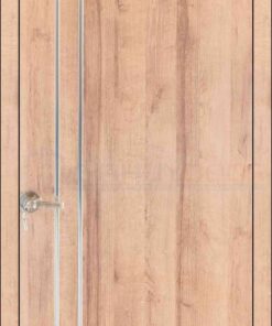 Cửa gỗ cao cấp Hàn Quốc P1R2 inox