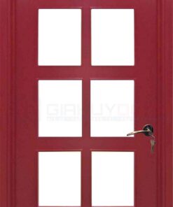 Cửa gỗ cao cấp Sài Gòn MDF Veneer P1G9 mau do