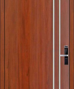 Cửa gỗ công nghiệp MDF Veneer P1R2 Cam xe
