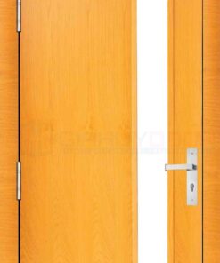 Cửa gỗ công nghiệp MDF Veneer P1G1 soi
