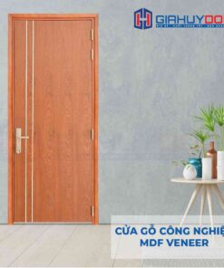 Cửa gỗ công nghiệp MDF Veneer P1R2-xoan dao