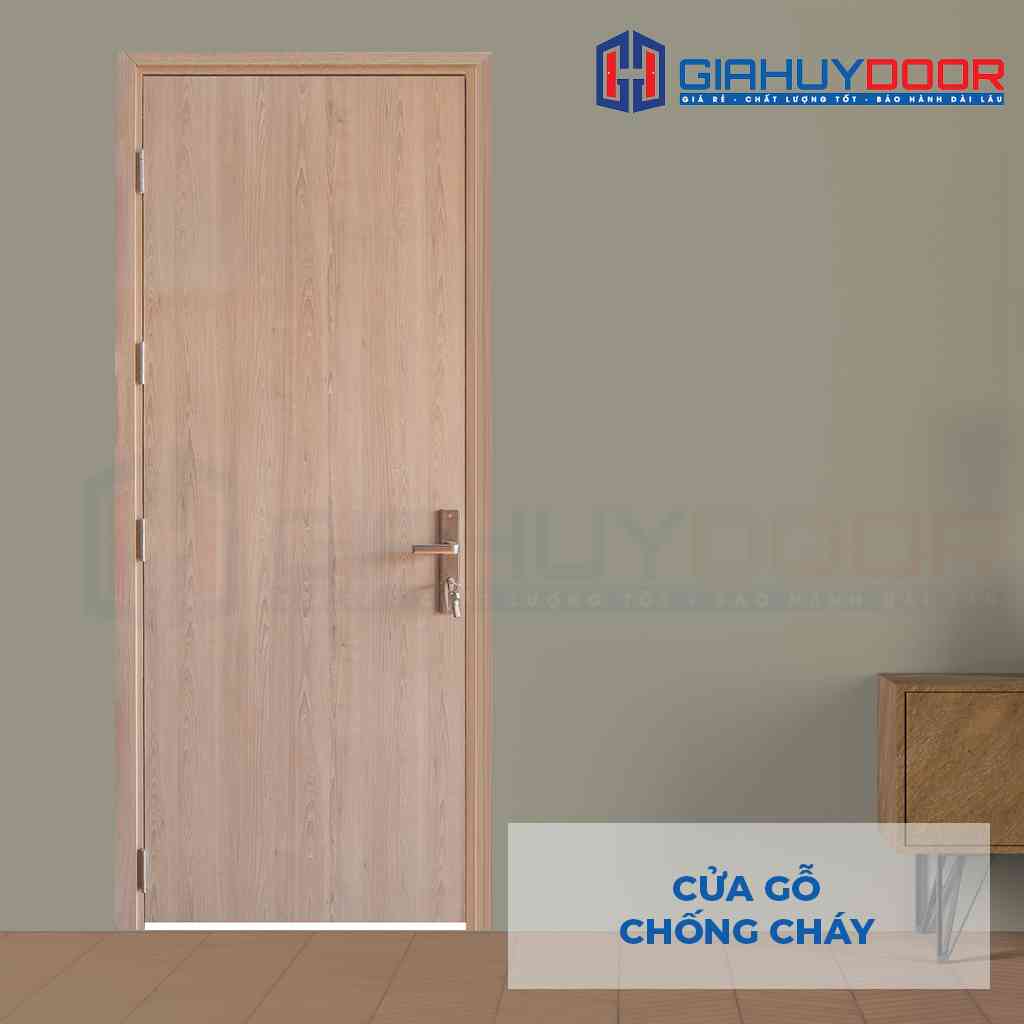 Cửa gỗ chống cháy GCC MDF Laminate P1