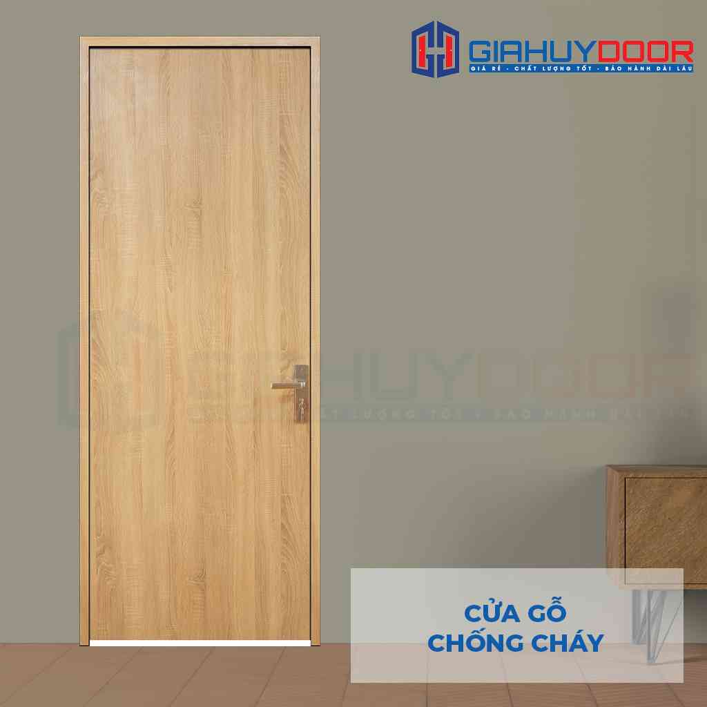 Cửa gỗ chống cháy GCC MDF Laminate