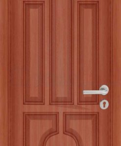 Cửa gỗ công nghiệp HDF Veneer 018 teak (2)
