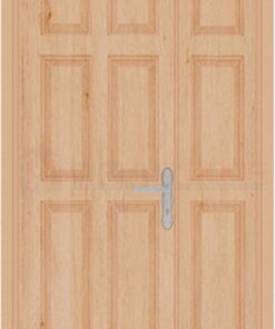 Cửa nhựa Composite 2 canh 9A Oak (1)