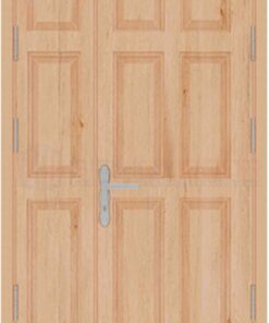 Cửa nhựa Composite 2 canh 9A Oak (2)