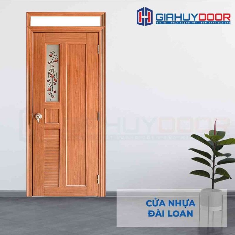 Cửa nhựa gỗ ghép thanh
