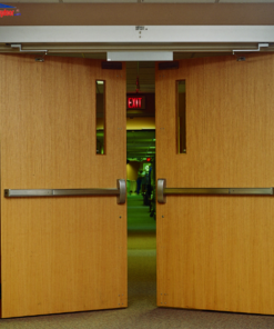 Cửa gỗ chống cháy đẹp - GIA HUY DOOR - Hotline: 0886.500.500