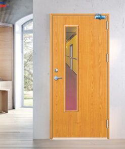 Cửa gỗ chống cháy gia huy door GHD GCC-P1GL 0886.500.500