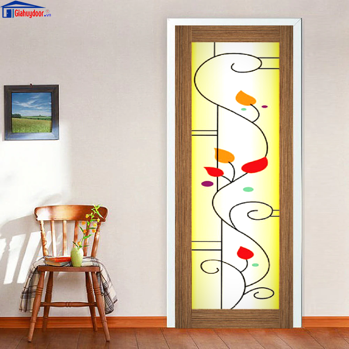 SGD NG-Y80 Cửa nhựa gỗ ghép thanh GHDNG-Y80 - Cấu tạo cửa nhựa giả gỗ