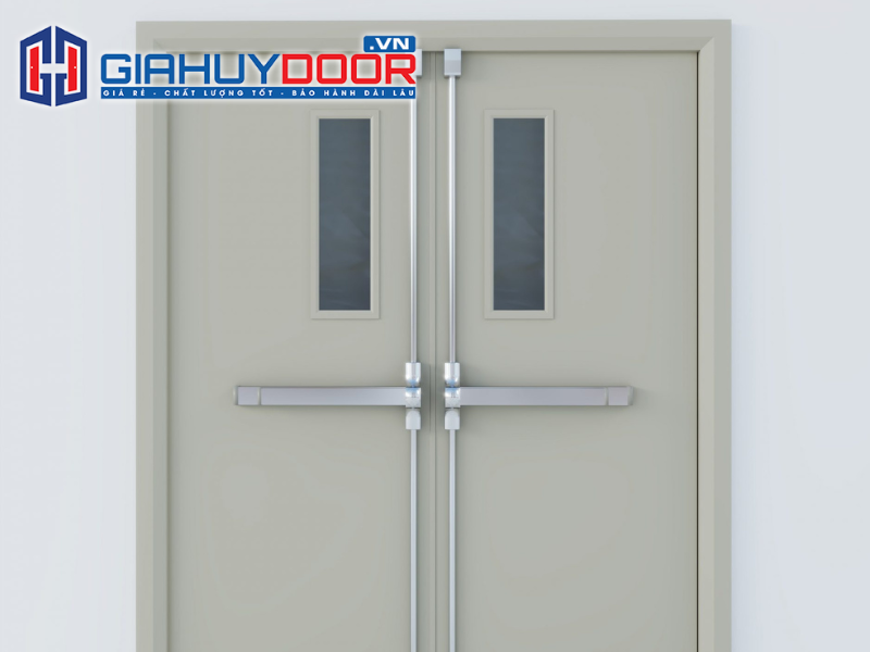 Cửa chống cháy được thiết kế để giúp ngăn cháy trong một thời gian nhất định