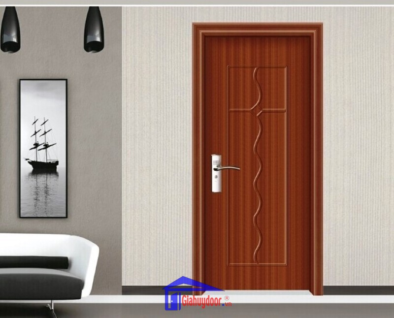 Mẫu cửa gỗ công nghiệp HDF đẹp