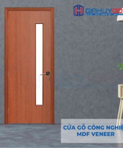 Mẫu cửa phòng ngủ gỗ MDF Veneer P1G1 Mẫu cửa phòng ngủ gỗ MDF Veneer P1G1
