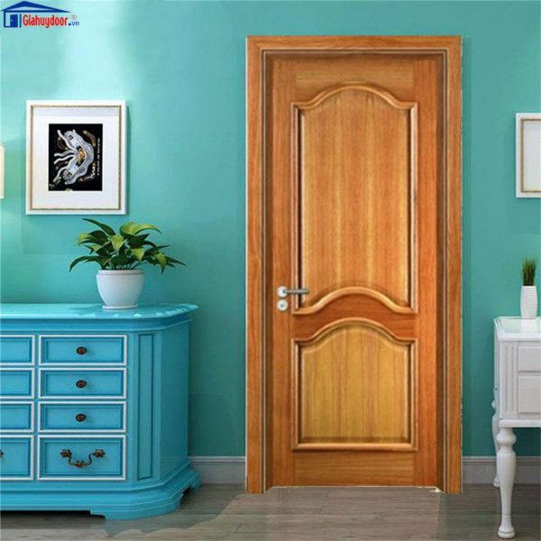 Cửa gỗ tự nhiên GHD GTN 2A1 tân cổ điển dùng làm cửa phòng ngủ Cửa gỗ tự nhiên GHD GTN 2A1 tân cổ điển dùng làm cửa phòng ngủ